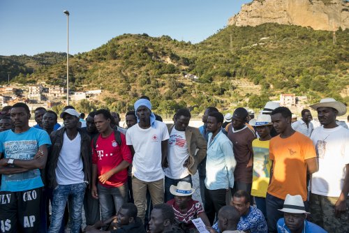 "Les migrants au Secours Catholiqe"